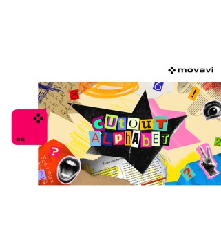 Movavi Video Editor 2025 - Cutout Alphabet Pack DLC PC Steam Key GLOBAL